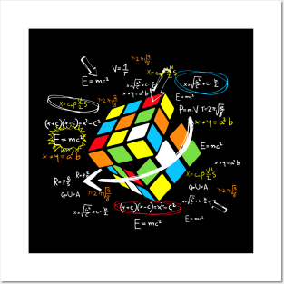 Math Rubik Cube Math Posters and Art